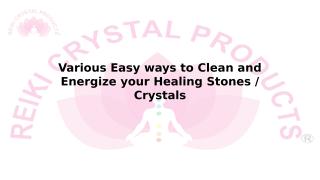 PPT-Various Easy ways to Clean and Energize your.pptx