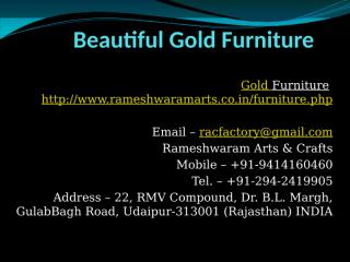 Beautiful Gold Furniture.pptx