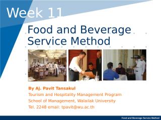 Food and Beverage Service.ppt